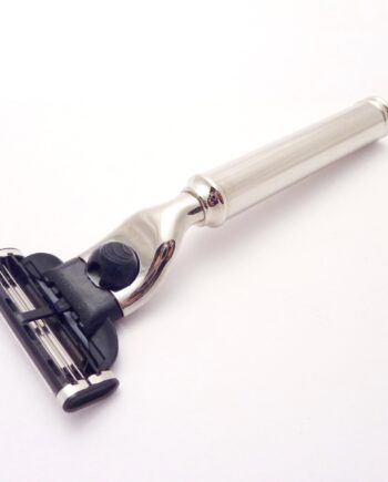 Travel Razor, Chrome Plated