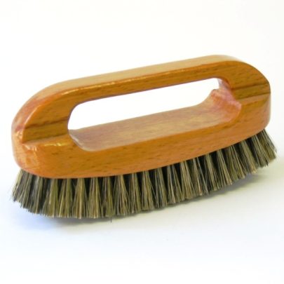 Brosse à lustrer soies grises