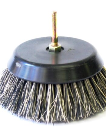 Brosse plate pour perceuse.