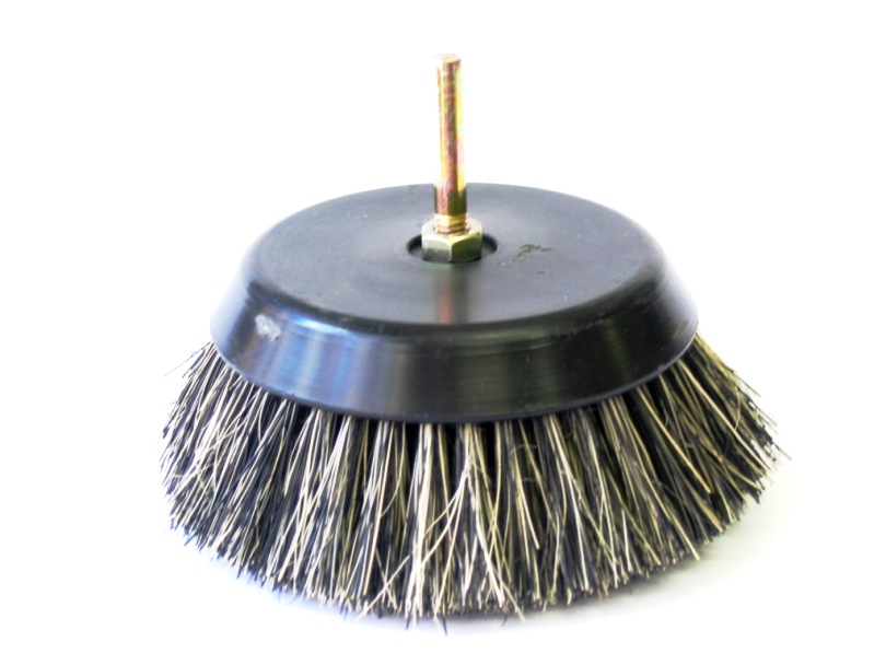 Brosse plate pour perceuse. - Au Sanglier de Russie