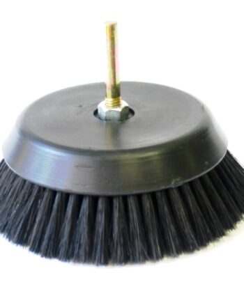 Brosse plate pour perceuse