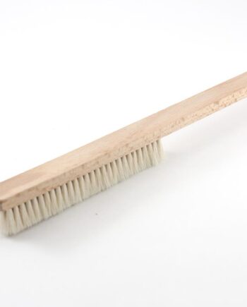 Brosse à manche très douce, poil de chèvre