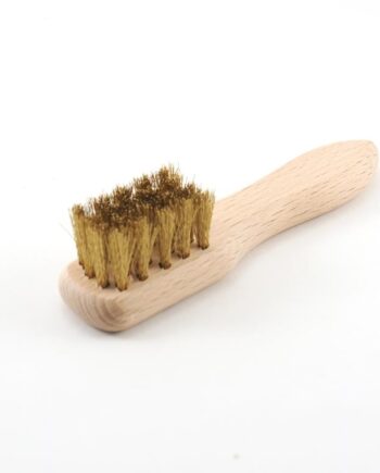 Petite brosse à manche laiton