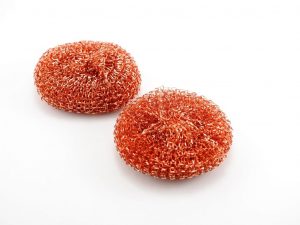Lot de 2 boules en fil de Cuivre