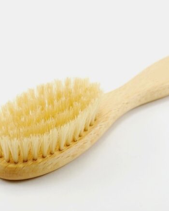Brosse Bébé Soies Blanches/Hêtre