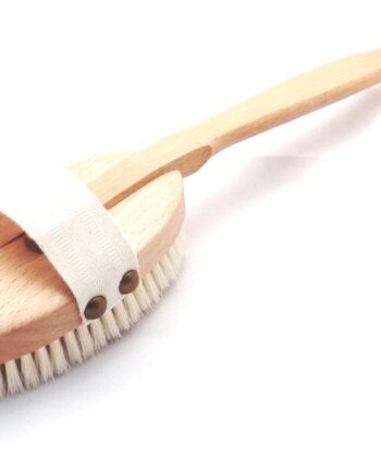 Brosse à bain/hêtre ciré