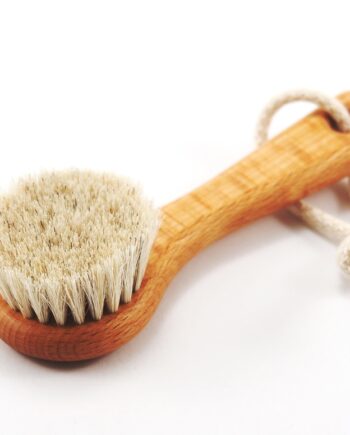 Brosse à Visage Crin Gris