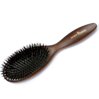 Brosse Pneumatique Sanglier Bois Teinté