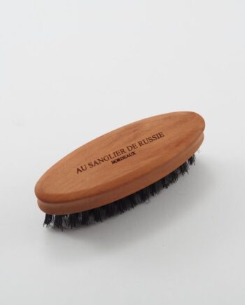 Brosse à barbe OVALE - Poirier