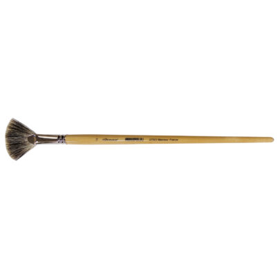 Brosse Éventail en Blaireau