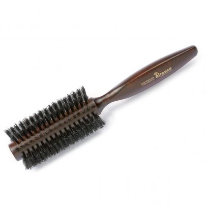 Brosse Ronde Sanglier/Bois teinté - ALTESSE