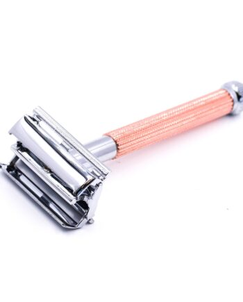 Rasoir sureté papillon rose-gold
