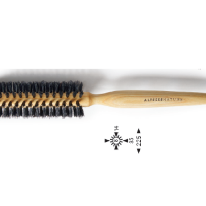 Brosse ronde en sanglier