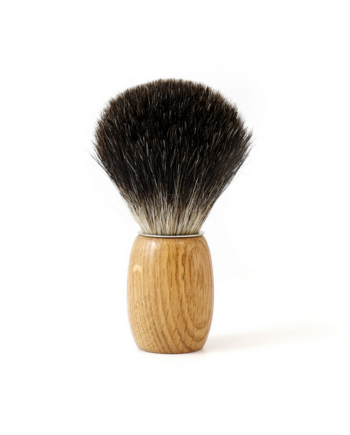 Blaireau "gris" manche chêne