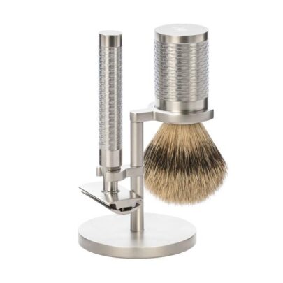 Ensemble sureté inox brossé